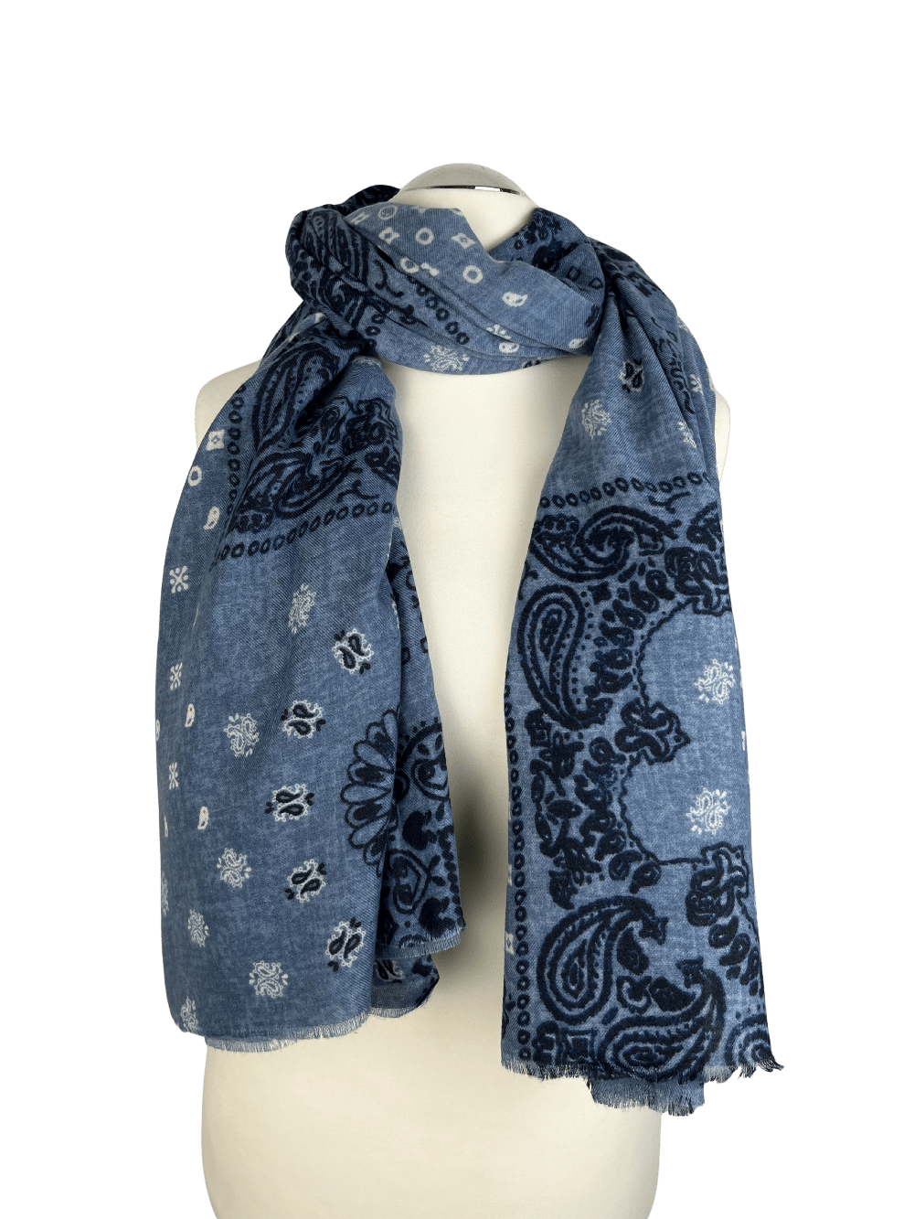 Schal Paisleymix, jeansblau von Bella Vita - Mode & Lifestyle