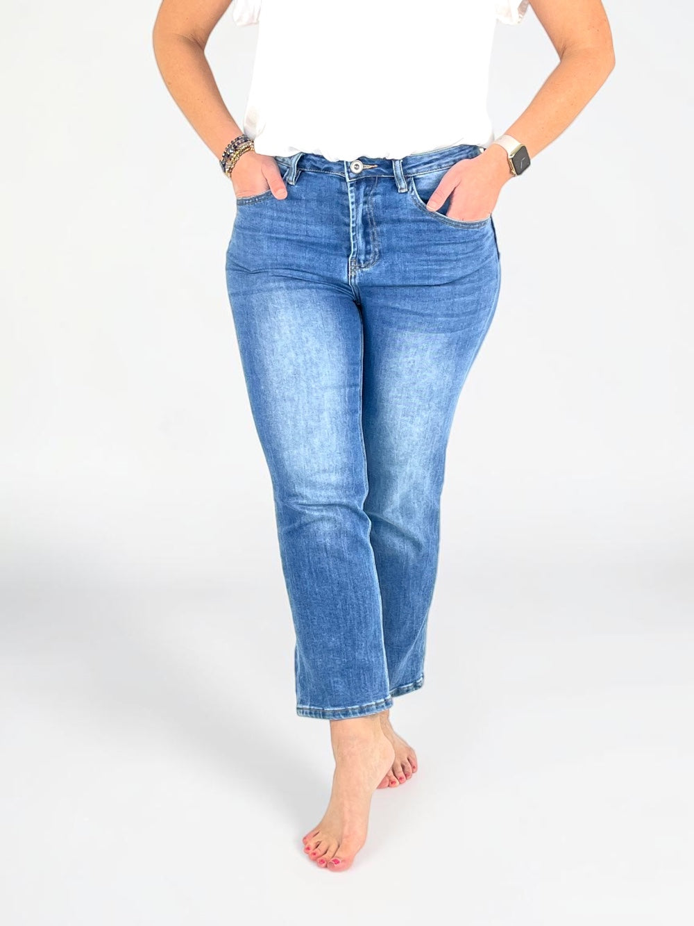 7/8-Jeans, blue denim von Bella Vita - Mode & Lifestyle