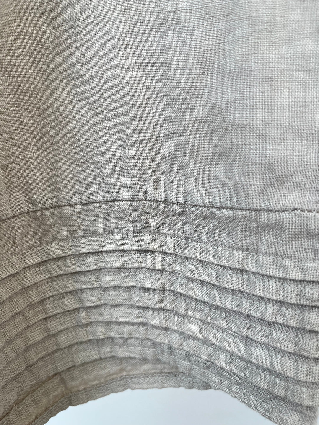 7/8-Leinenhose mit Zierfalten, beige von Bella Vita - Mode &amp; Lifestyle
