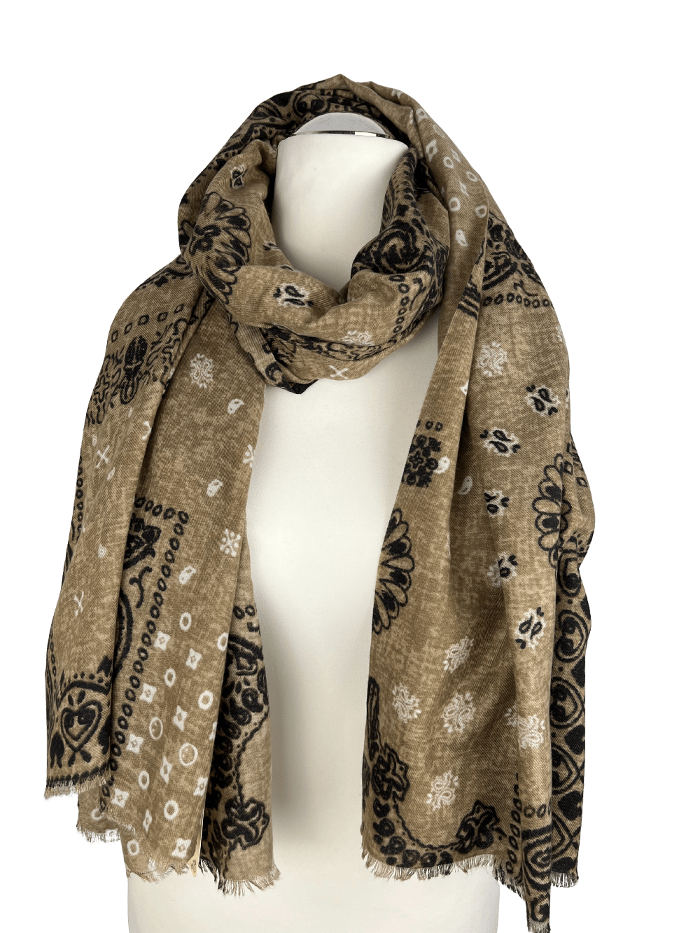 Schal Paisleymix, braun von Bella Vita - Mode & Lifestyle