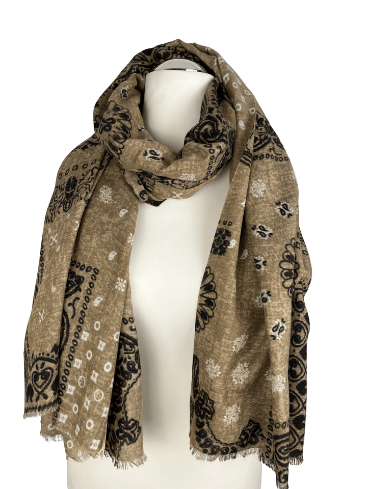 Schal Paisleymix, braun von Bella Vita - Mode & Lifestyle