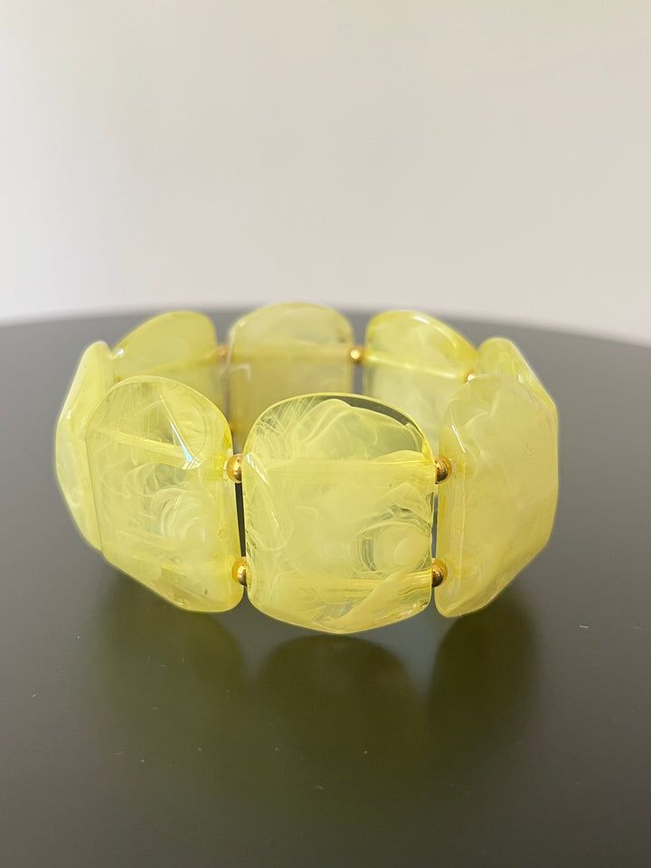 Armband Lemon Glow, gelb von Bella Vita - Mode &amp; Lifestyle