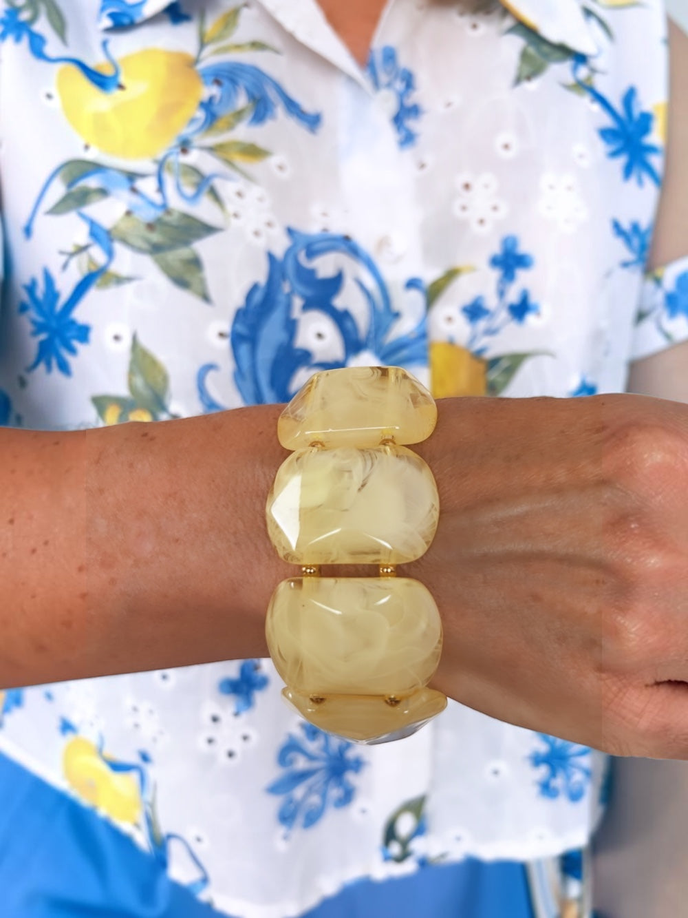 Armband Lemon Glow, gelb von Bella Vita - Mode & Lifestyle