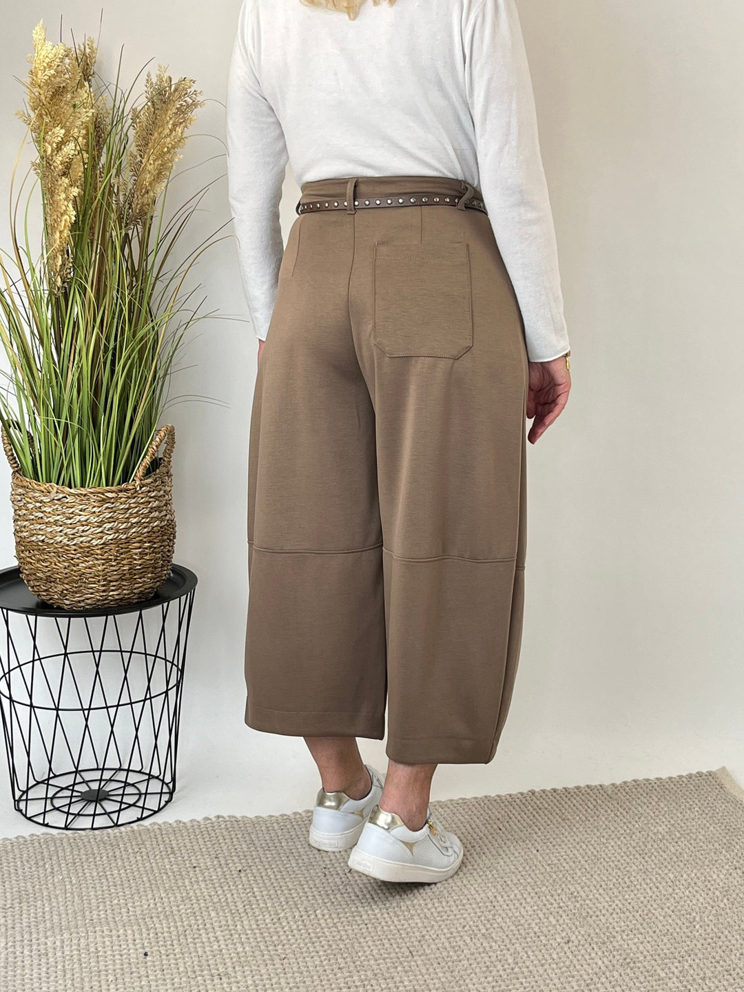 Barrelhose Soft Comfort, taupe von Bella Vita - Mode & Lifestyle