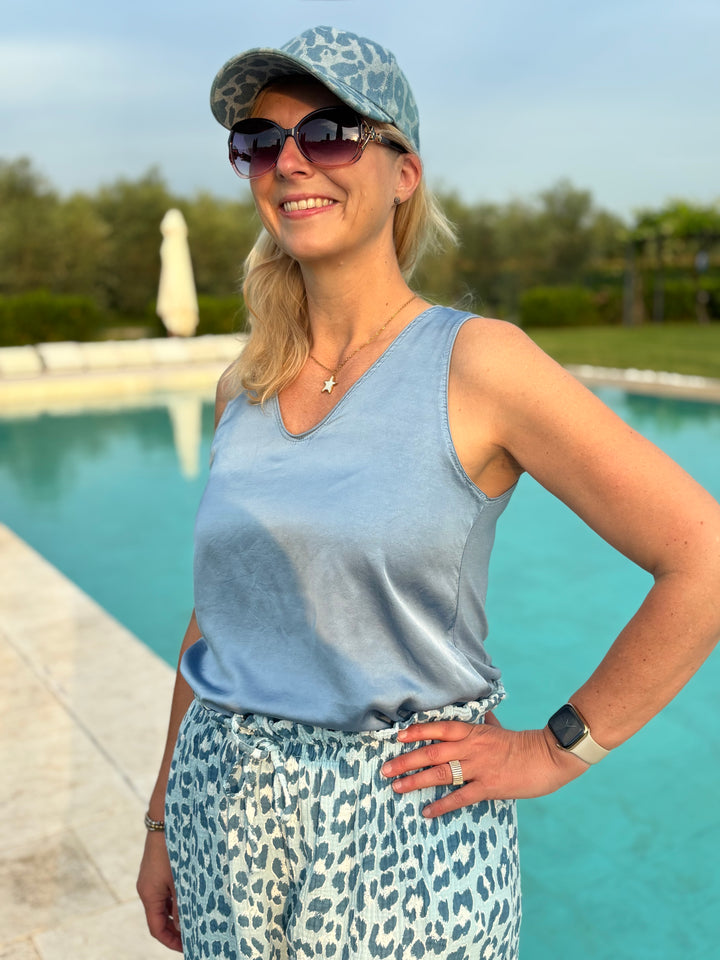 Basecap Leo, jeansblau von Bella Vita - Mode &amp; Lifestyle