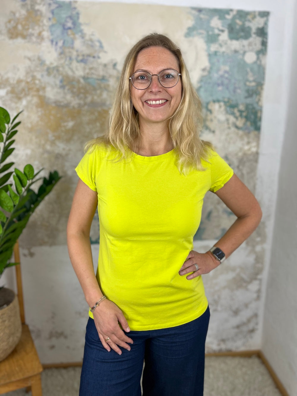 Basicshirt, Rundhals von Bella Vita - Mode &amp; Lifestyle