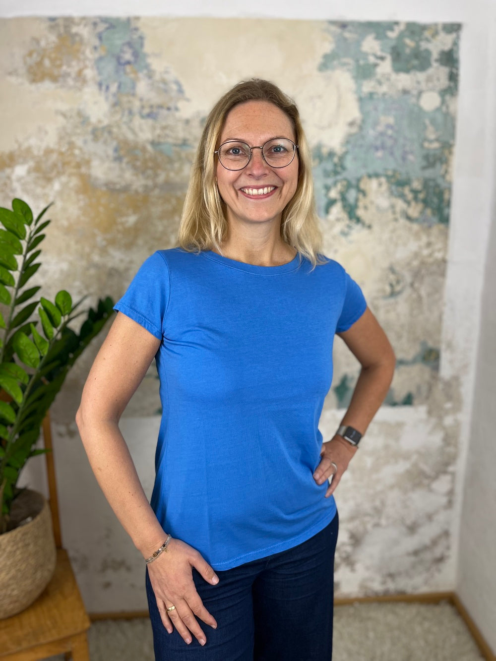Basicshirt, Rundhals von Bella Vita - Mode &amp; Lifestyle