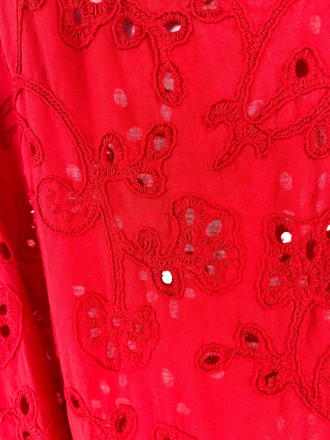 Baumwollkleid Summer Romance, rot von Bella Vita - Mode &amp; Lifestyle