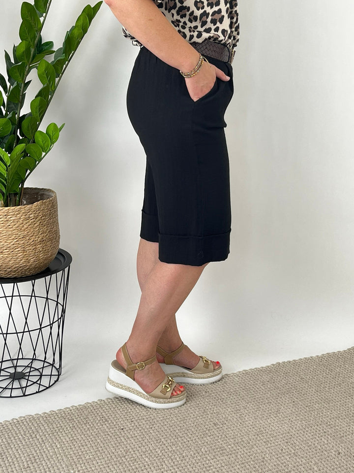 Bermudashorts Summer Comfort, schwarz von Bella Vita - Mode &amp; Lifestyle