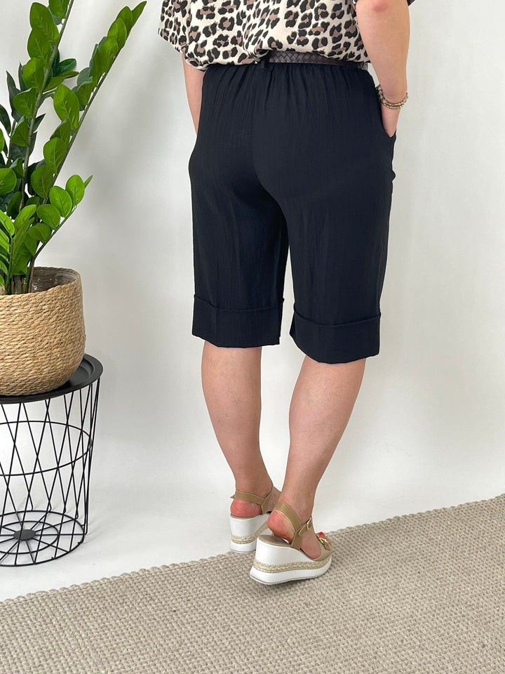 Bermudashorts Summer Comfort, schwarz von Bella Vita - Mode &amp; Lifestyle