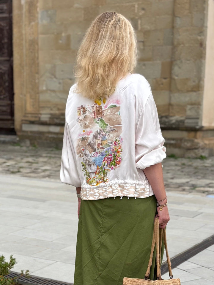 Blouson Bella Italia, ecru von Bella Vita - Mode &amp; Lifestyle