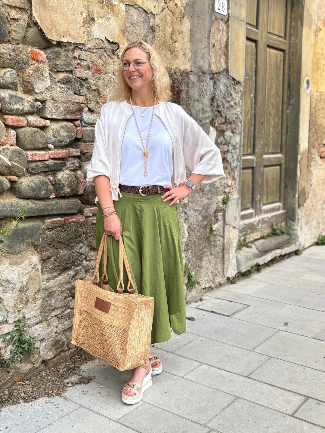 Blouson Bella Italia, ecru von Bella Vita - Mode &amp; Lifestyle