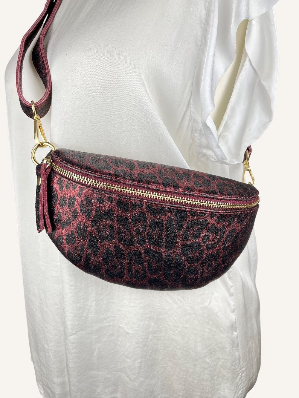 Crossbody-Tasche Leo, metallic von Bella Vita - Mode &amp; Lifestyle