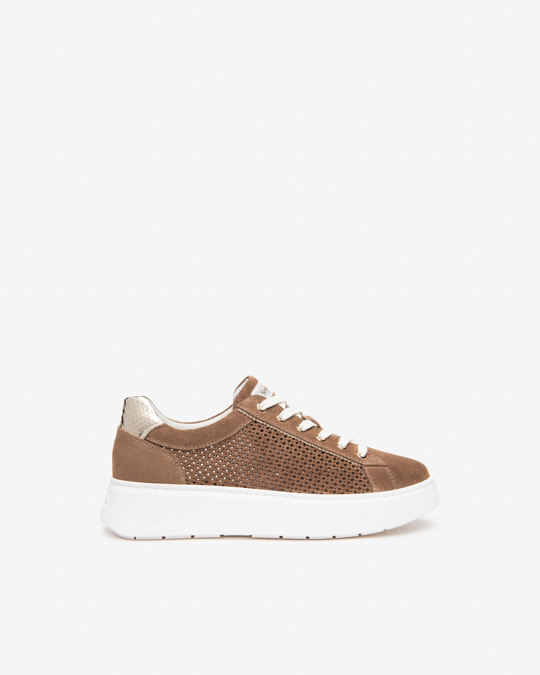 NeroGiardini Sneaker mit Lochmuster, cognac von Bella Vita - Mode & Lifestyle