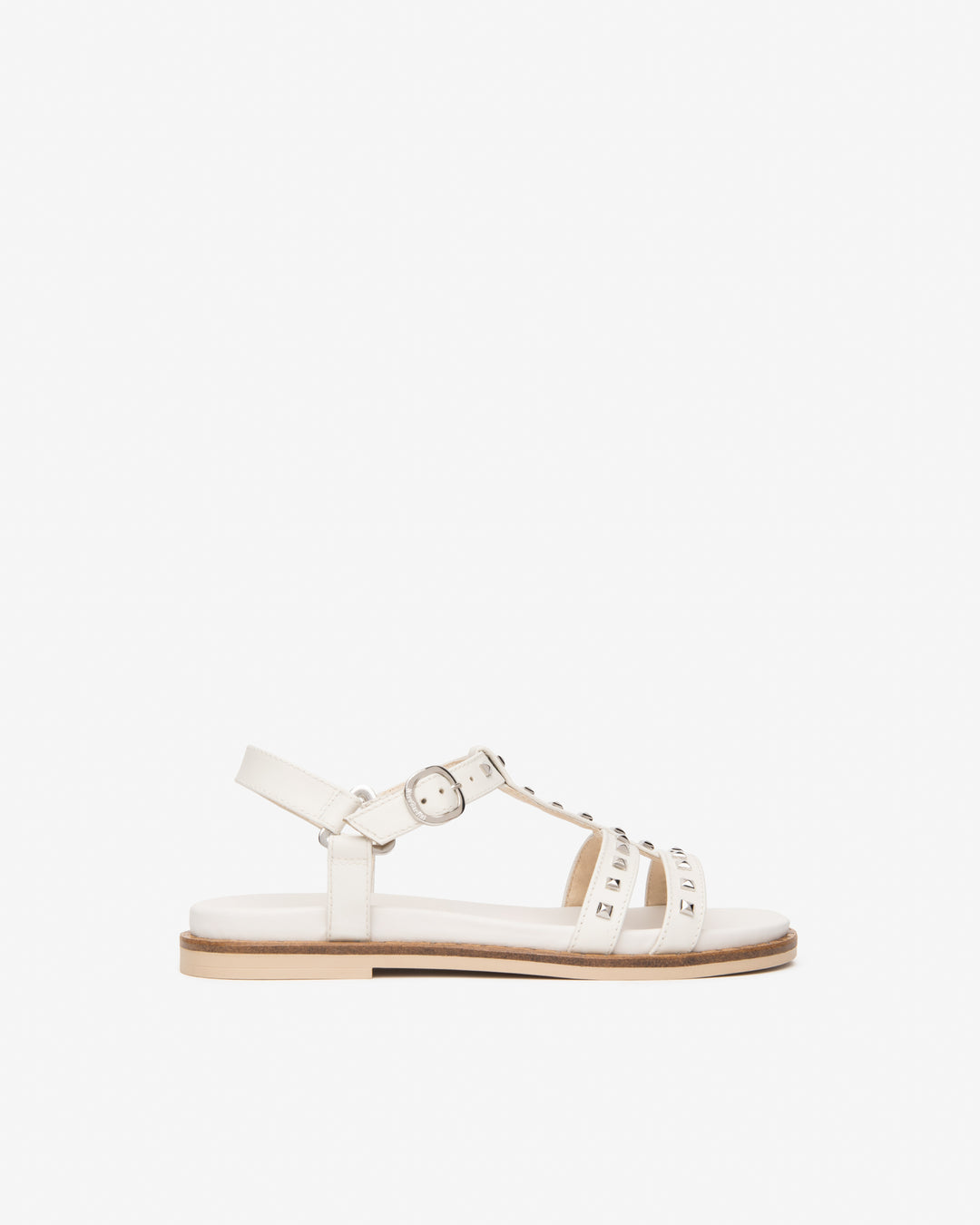 NeroGiardini Riemchensandalen mit Nieten, ecru von Bella Vita - Mode &amp; Lifestyle