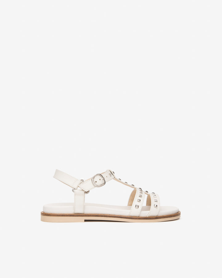 NeroGiardini Riemchensandalen mit Nieten, ecru von Bella Vita - Mode &amp; Lifestyle