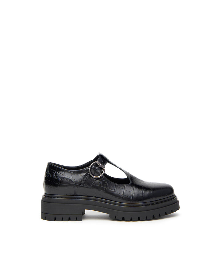 NeroGiardini Mary Jane Schuhe mit Riemen, schwarz