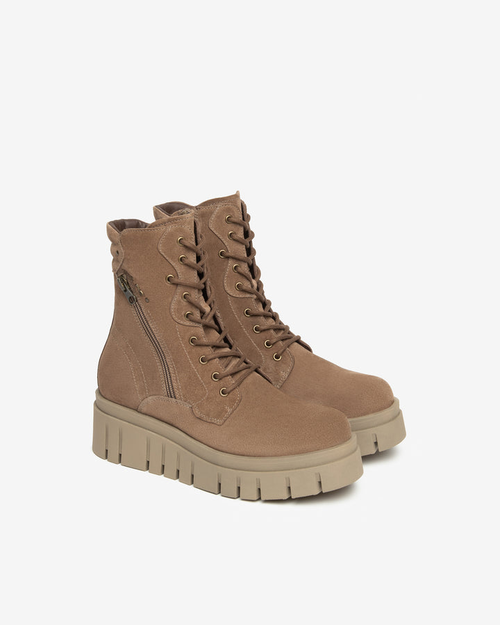 NeroGiardini Schnürboots, beige