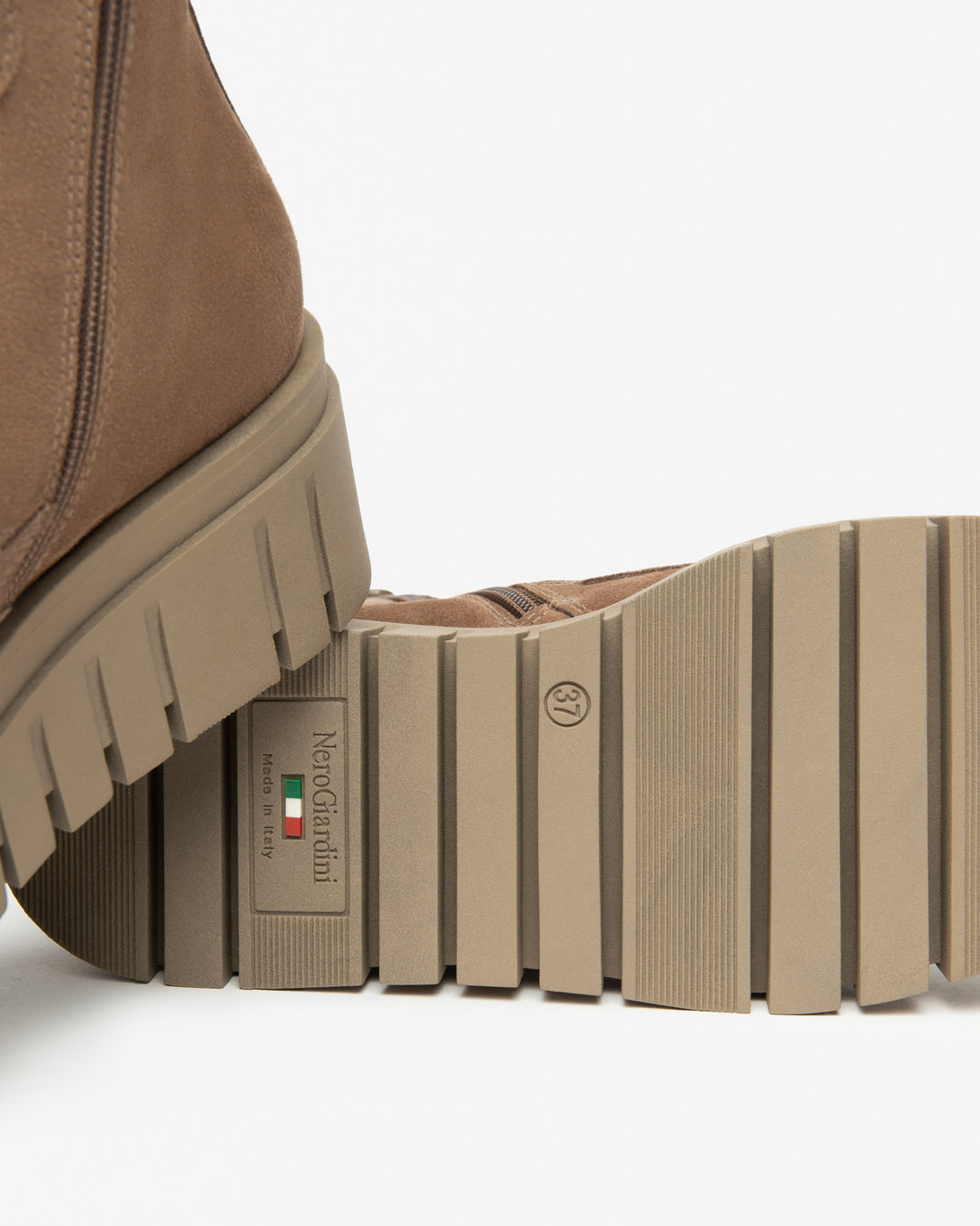 NeroGiardini Schnürboots, beige