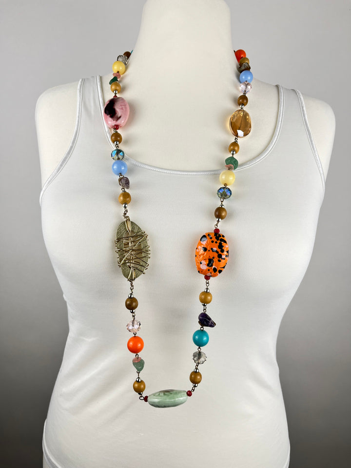 Fashion-Kette Color Splash, bunt von Bella Vita - Mode &amp; Lifestyle