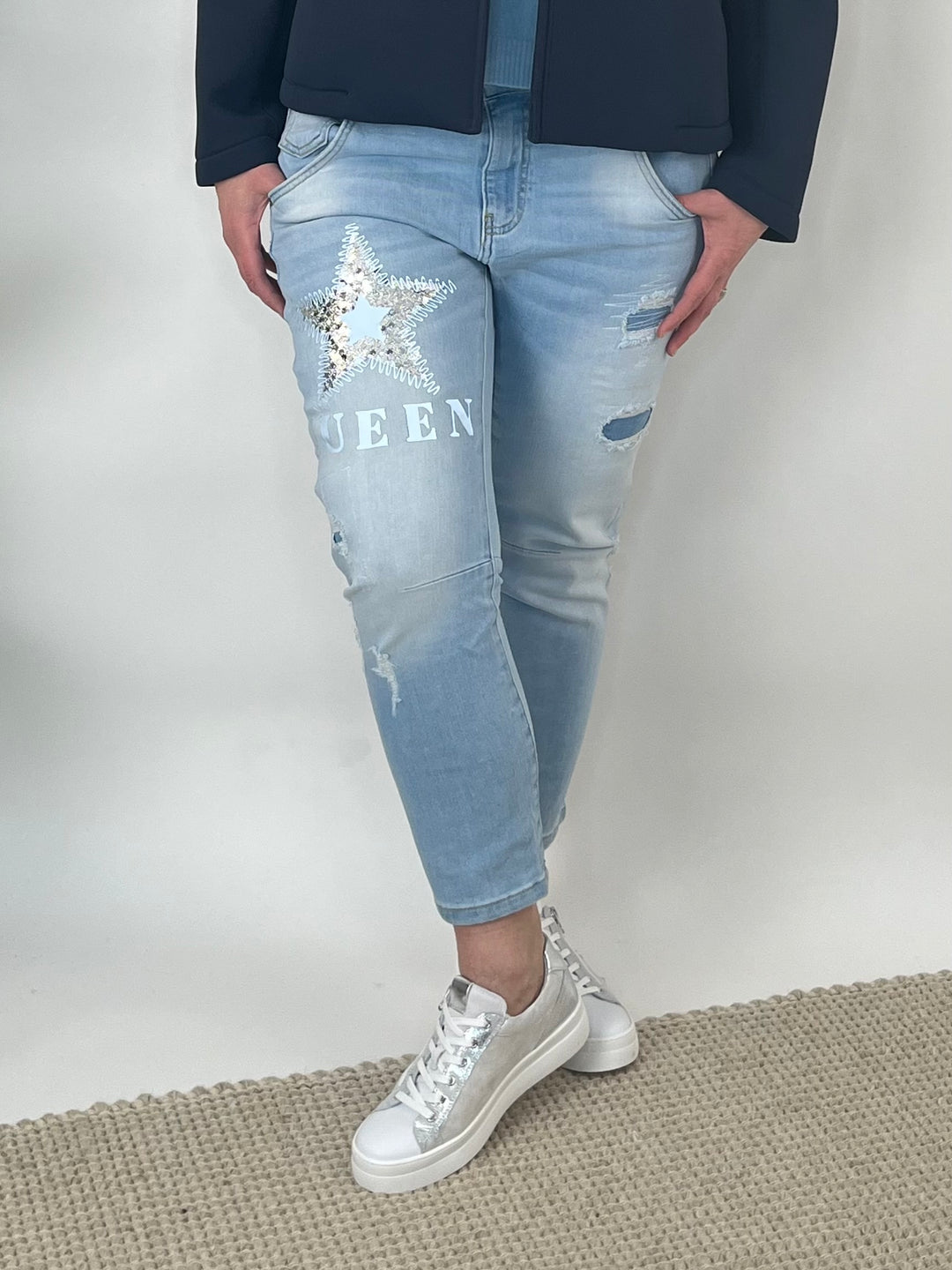 Jeans Queen, blue denim von Bella Vita - Mode & Lifestyle