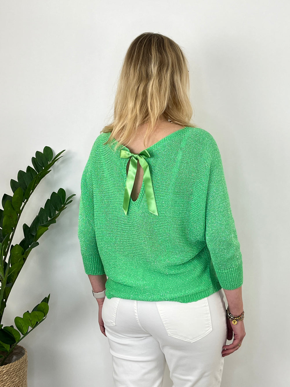 Pullover Glamour, grün von Bella Vita - Mode & Lifestyle