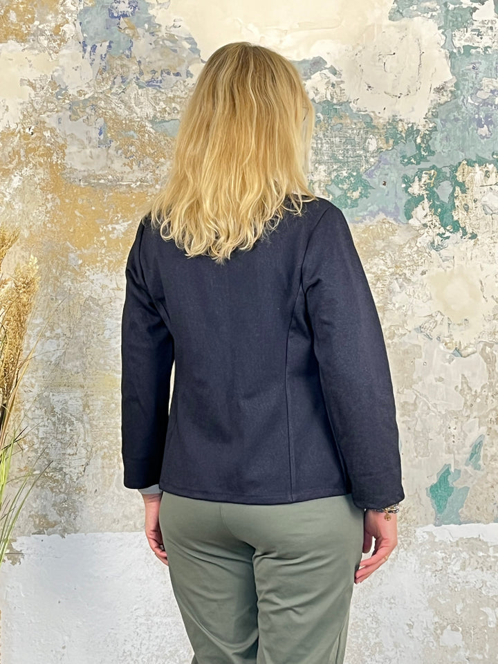 Jersey-Blazer, schwarz von Bella Vita - Mode & Lifestyle