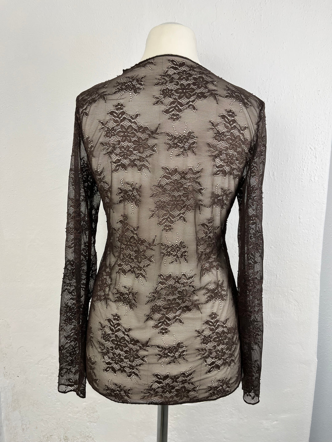 Spitzenshirt, braun von Bella Vita - Mode & Lifestyle