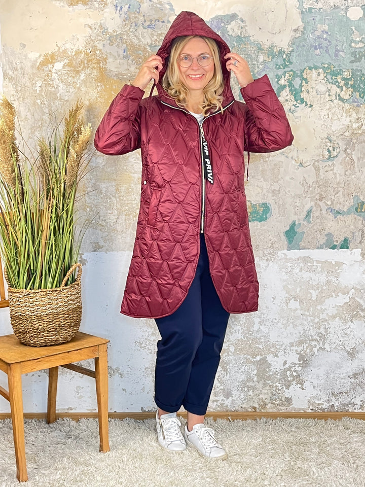 Steppjacke "Beauty", bordeaux