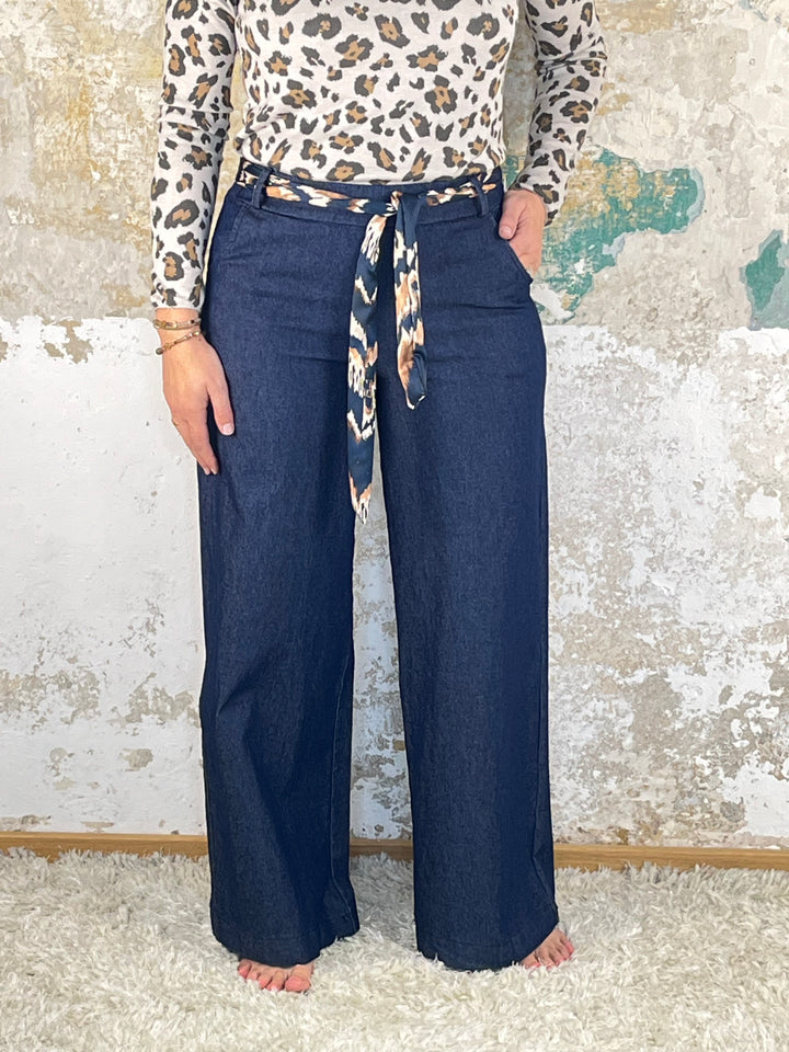 Marlenehose im Denimlook von Bella Vita - Mode & Lifestyle