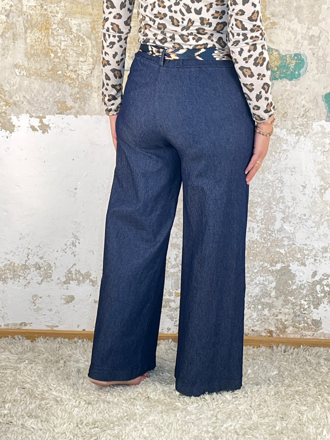 Marlenehose im Denimlook von Bella Vita - Mode & Lifestyle