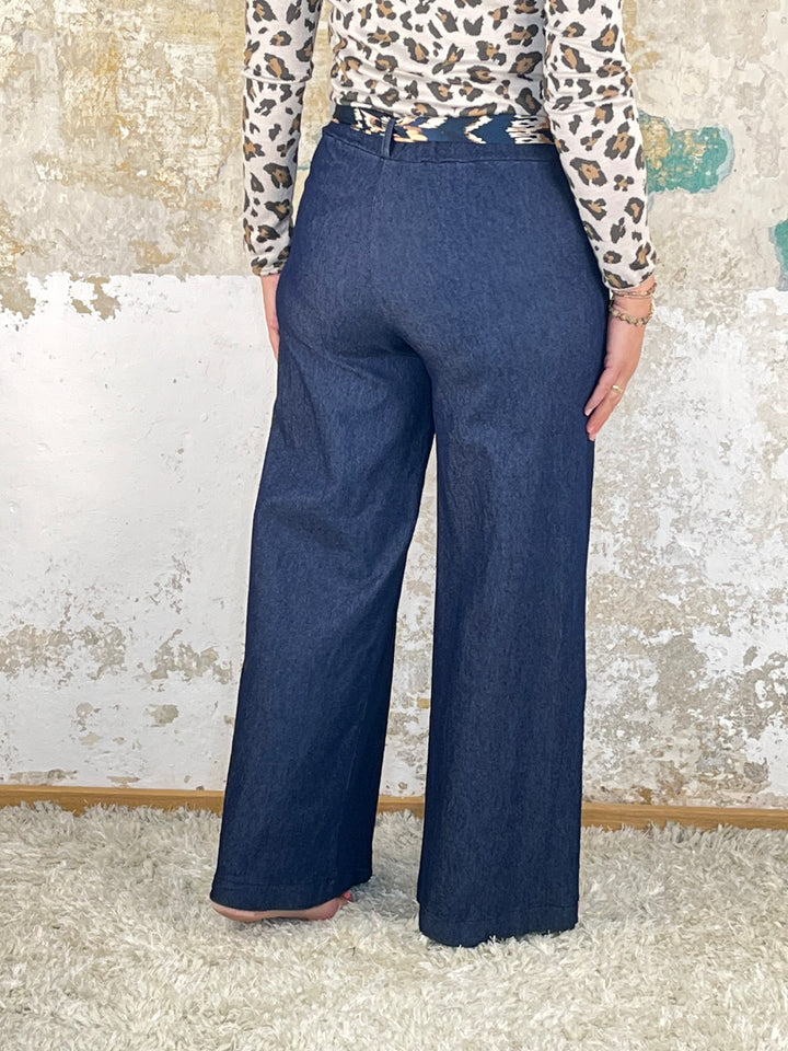 Marlenehose im Denimlook von Bella Vita - Mode & Lifestyle