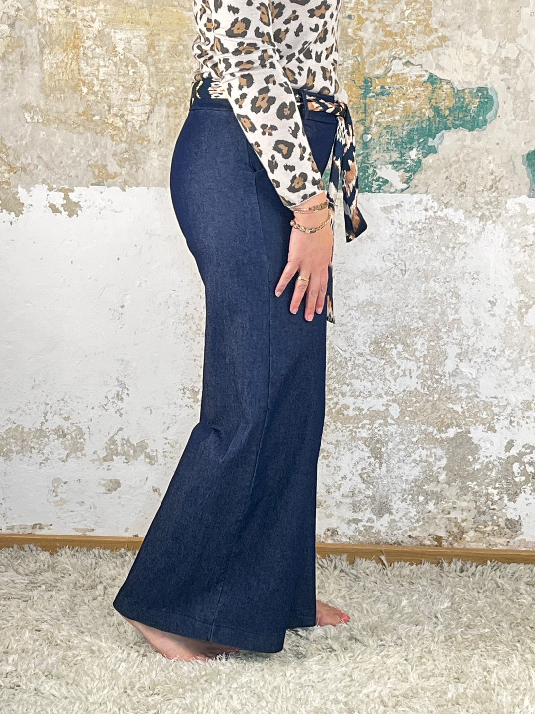 Marlenehose im Denimlook von Bella Vita - Mode & Lifestyle