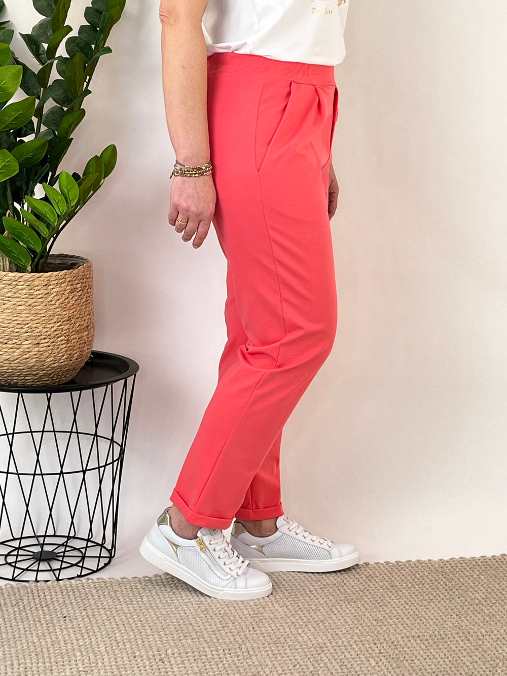 7/8-Jerseyhose mit Komfortbund, koralle von Bella Vita - Mode & Lifestyle