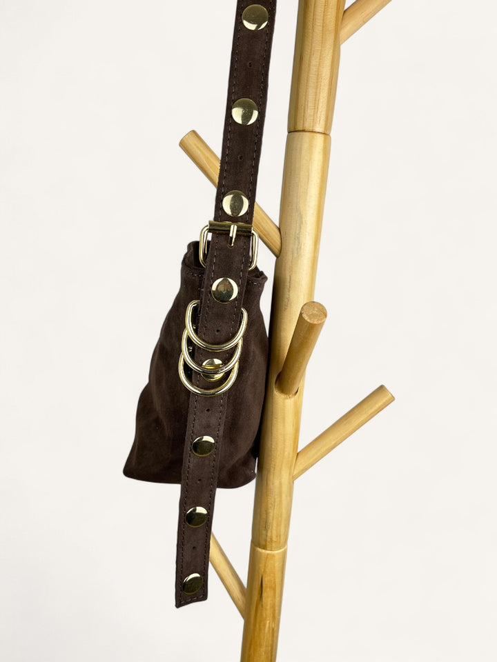 Crossbody-Tasche mit Ösen, braun von Bella Vita - Mode & Lifestyle