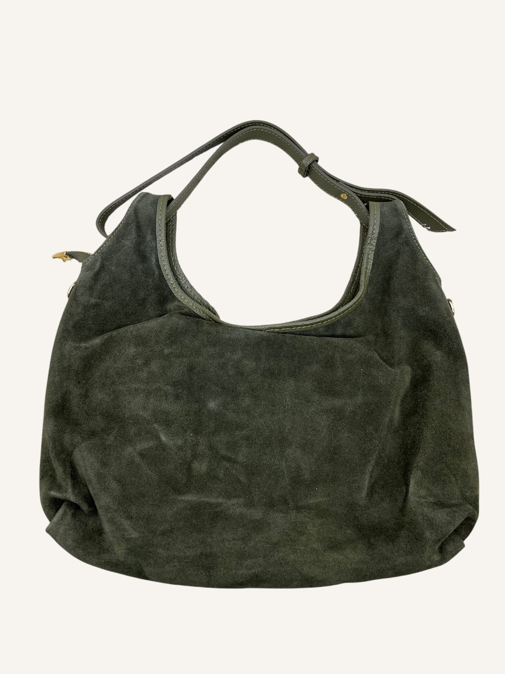 Hobo Bag aus Wildleder, khaki von Bella Vita - Mode & Lifestyle