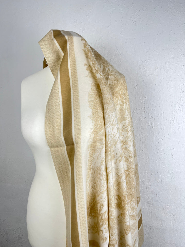 Schal "Landschaft", beige von Bella Vita - Mode & Lifestyle