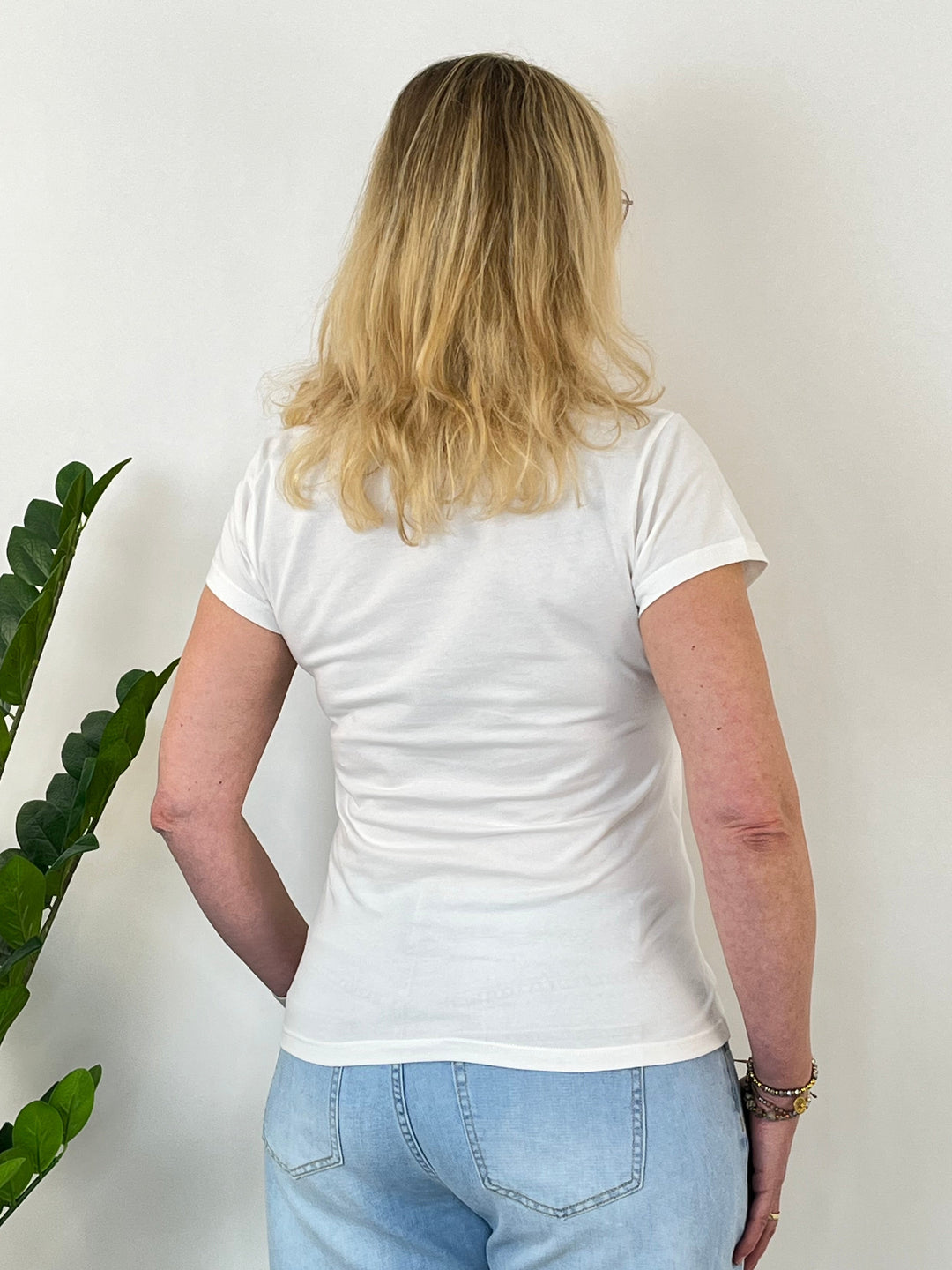 T-Shirt "I love you", weiß-pink von Bella Vita - Mode &amp; Lifestyle