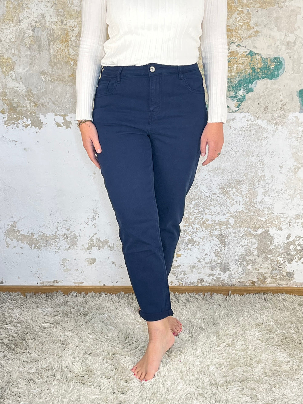 Jeans im comfort-fit, marine von Bella Vita - Mode & Lifestyle