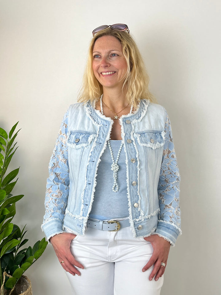 Jeansjacke Blue Romance, blue denim von Bella Vita - Mode &amp; Lifestyle