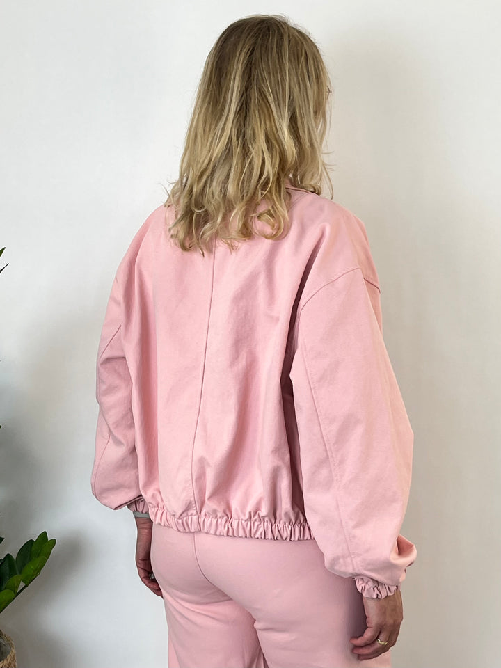 Blouson mit Reißverschluss, rosa von Bella Vita - Mode &amp; Lifestyle