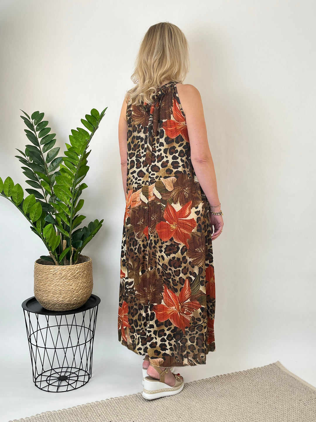 Maxikleid Animal, braun-rost von Bella Vita - Mode &amp; Lifestyle