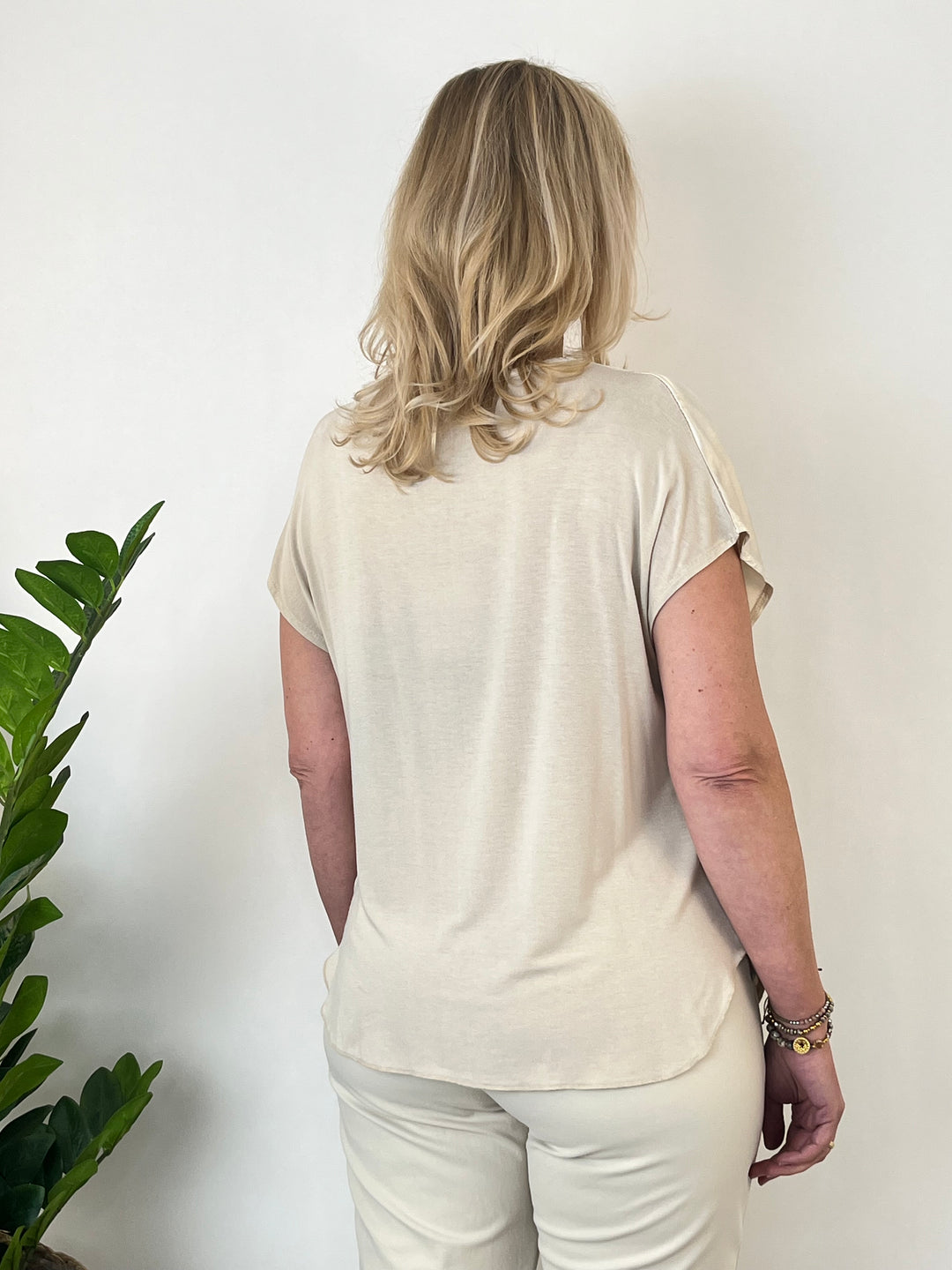 Shirt mit überschnittenem Arm, ecru von Bella Vita - Mode &amp; Lifestyle