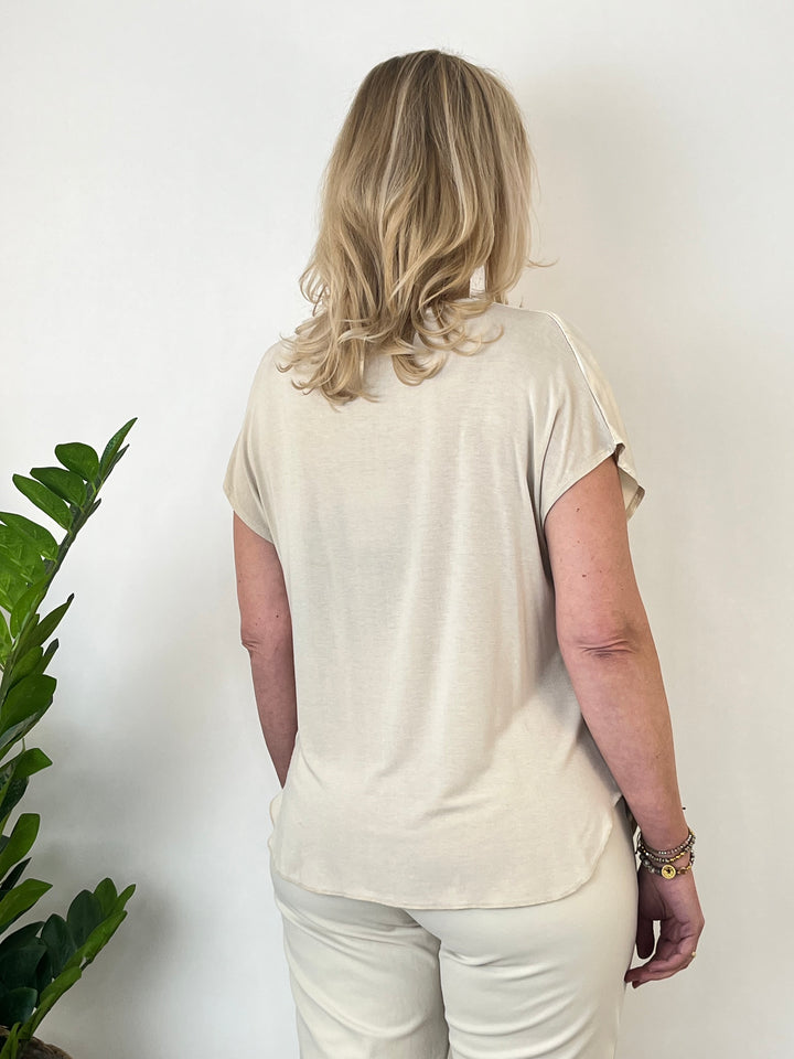 Shirt mit überschnittenem Arm, ecru von Bella Vita - Mode &amp; Lifestyle