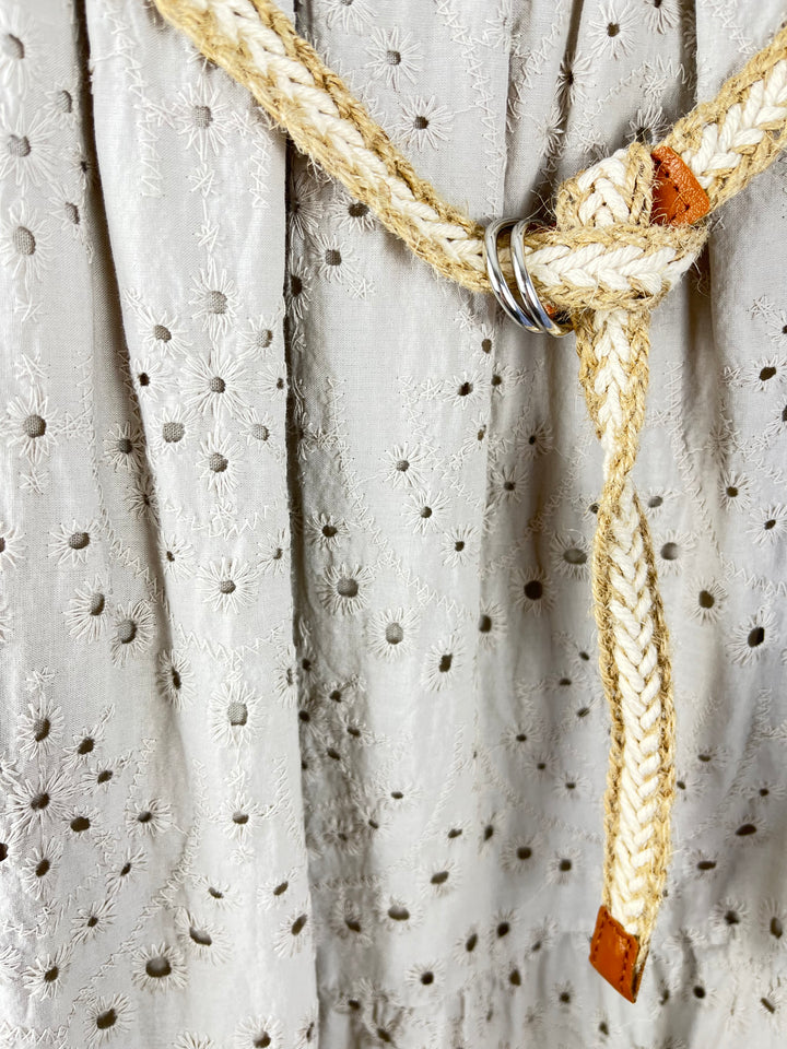 Rock mit Lochstickerei, beige von Bella Vita - Mode &amp; Lifestyle