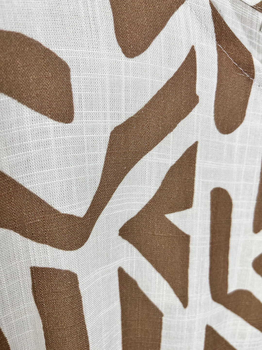 Viskoserock mit grafischem Print, beige von Bella Vita - Mode &amp; Lifestyle