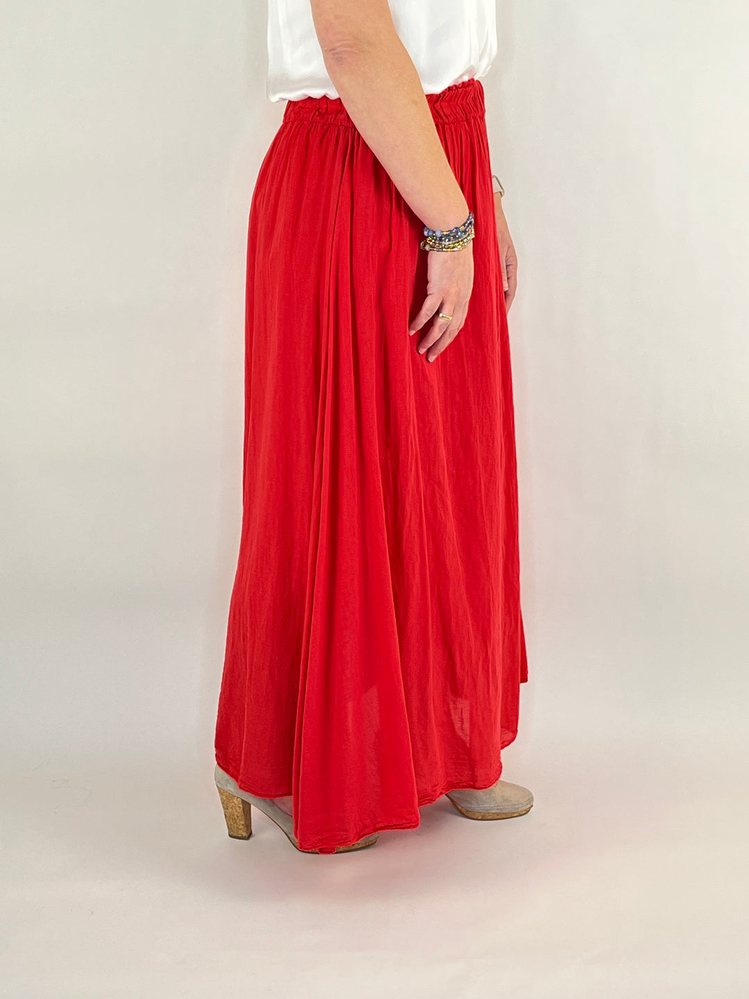 Rock in Maxilänge, rot von Bella Vita - Mode & Lifestyle