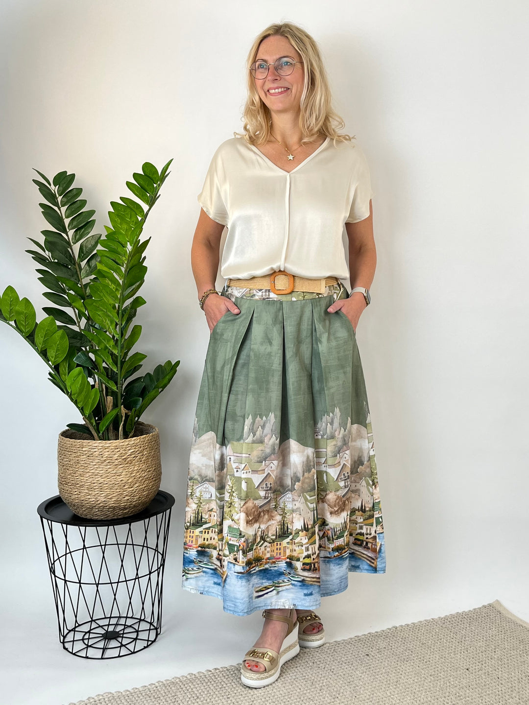 Shirt mit überschnittenem Arm, ecru von Bella Vita - Mode &amp; Lifestyle