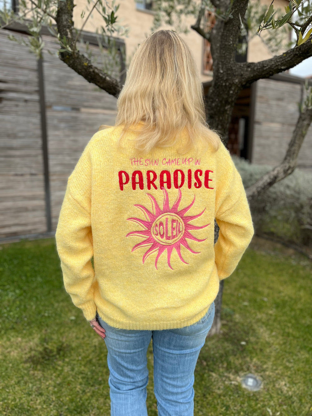 Pullover Paradise, gelb von Bella Vita - Mode & Lifestyle