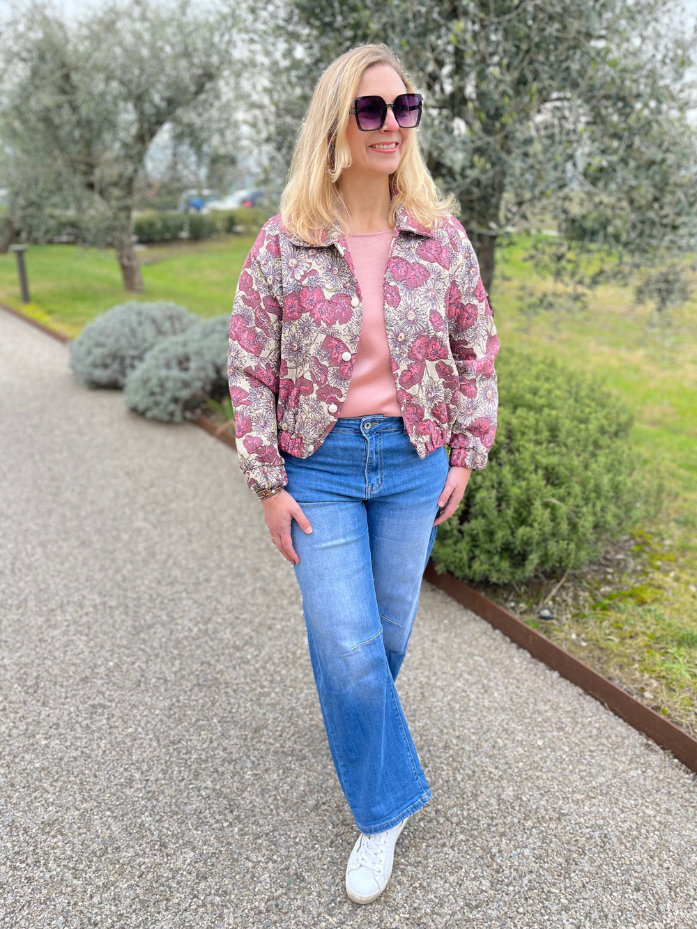 Wide-Leg-Jeans, blue denim von Bella Vita - Mode & Lifestyle